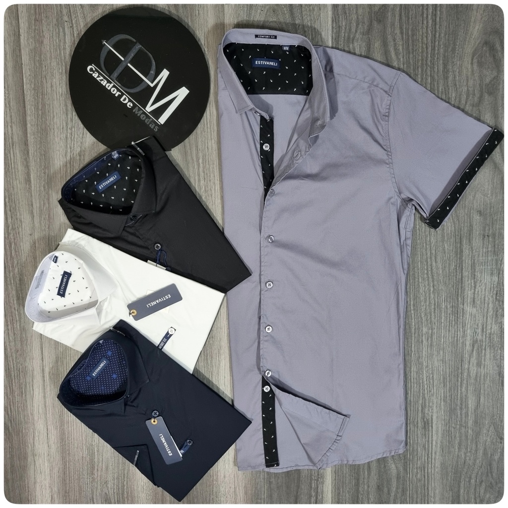 CAMISA UNICOLOR ESTIVANELI 8860