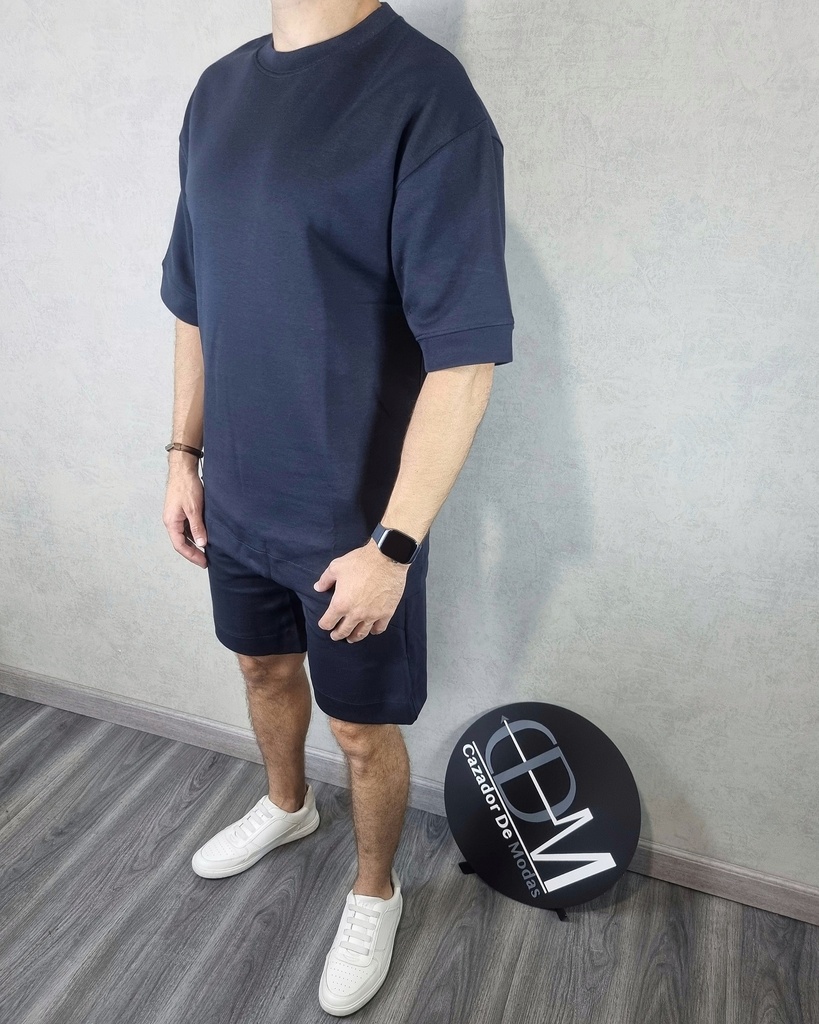 Franela unicolor comfort fit estivaneli 50714