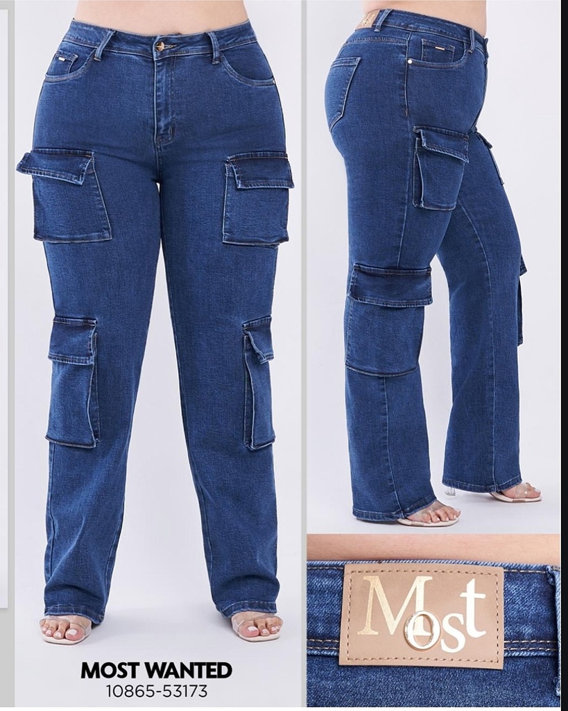 Jeans dama plus skinny mostwanted 53173