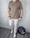 Franela unicolor comfort fit estivaneli 50598