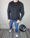 Sueter unicolor oversize estivaneli 19130