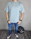 Franela unicolor oversize estivaneli 6540