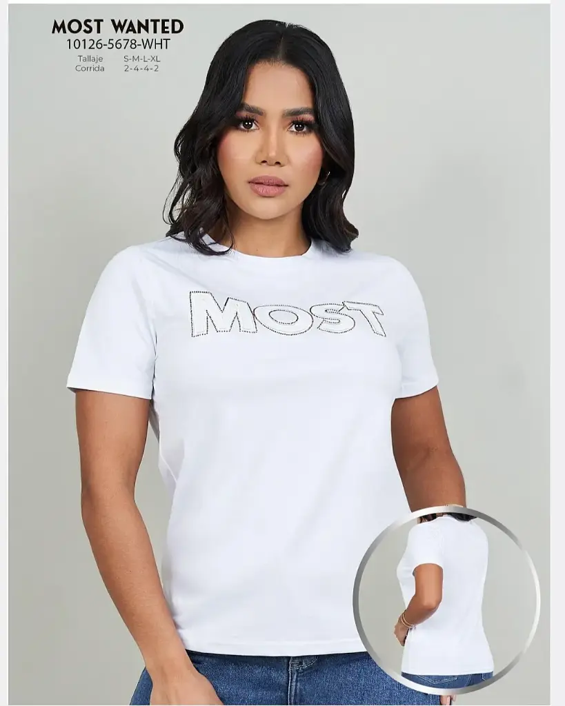 Franelas de dama mostwanted 5678