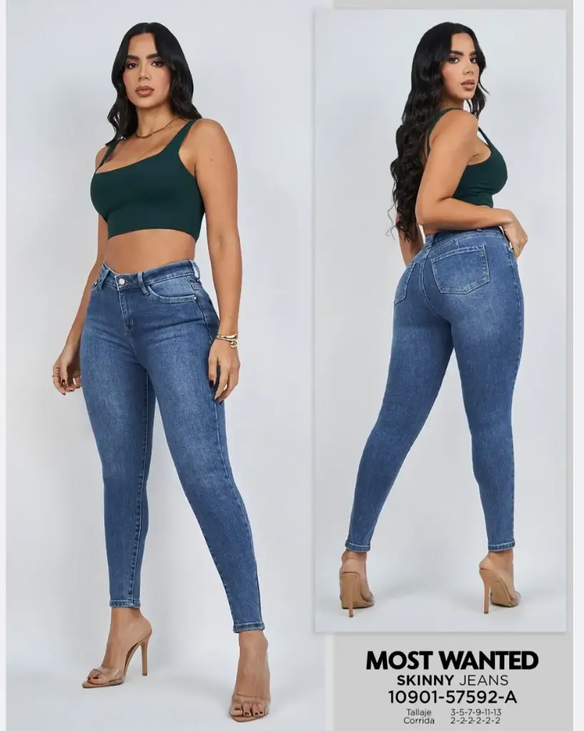 Jeans skinny mostwanted 57592