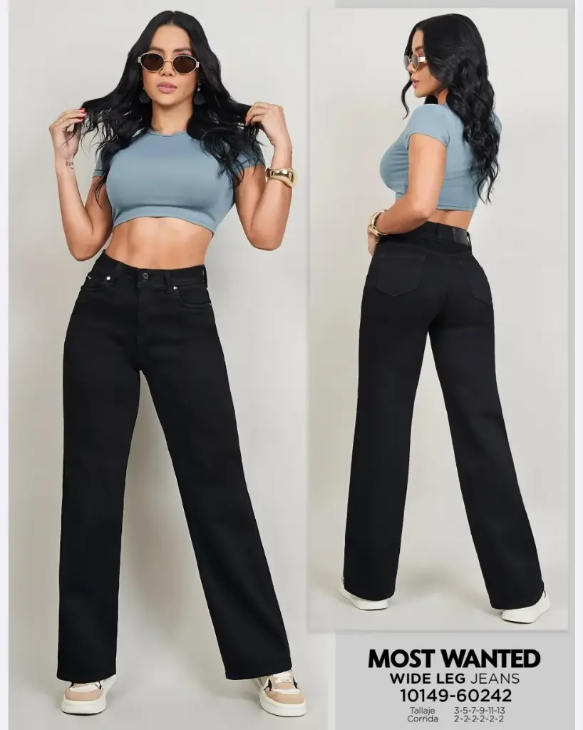 Jeans wide leg mostwanted 60242