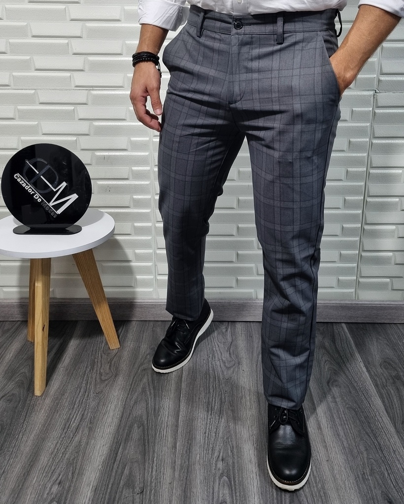 Pantalon de cuadros estivaneli 29329