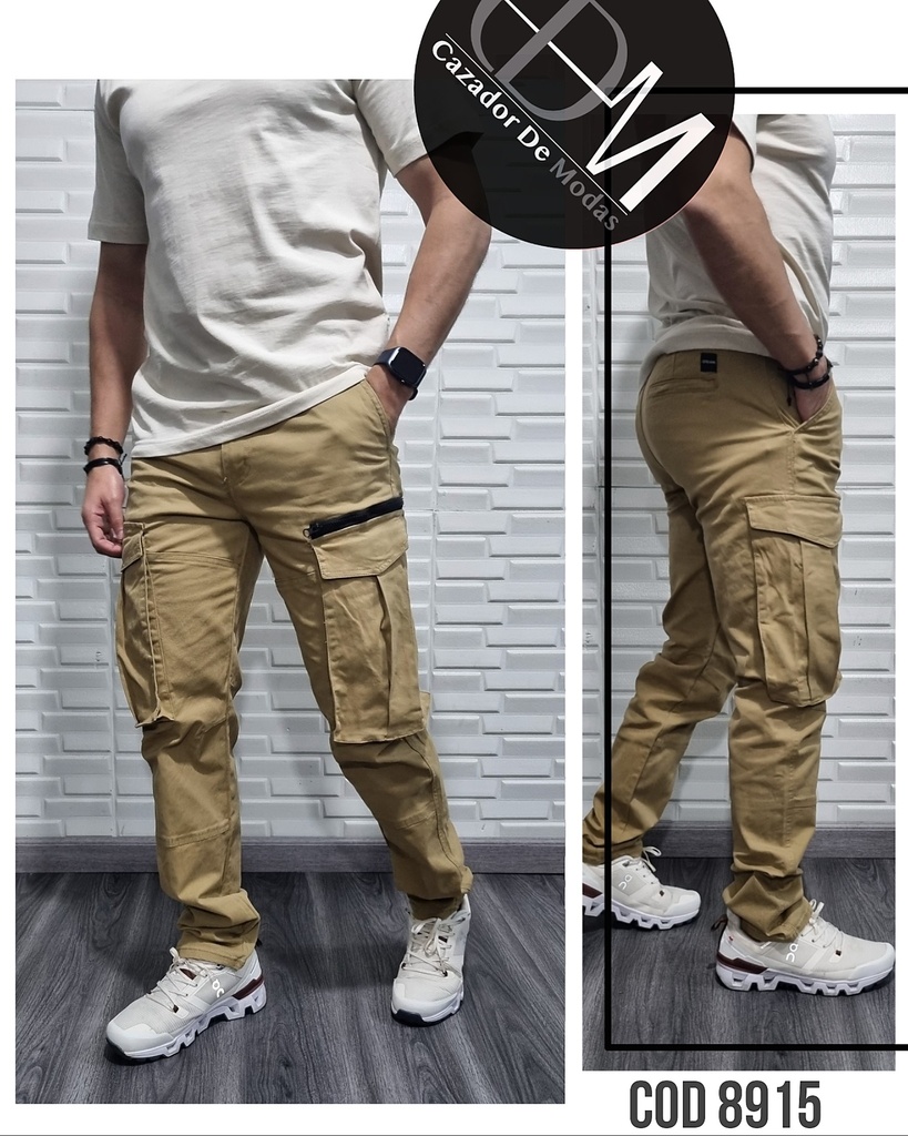 Pantalon cargo estevani 8914