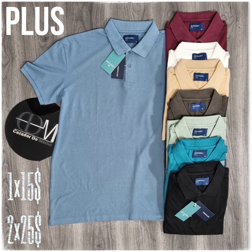 [CHP27192E] CHEMISE UNICOLOR PLUS ESTIVANELI 27192
